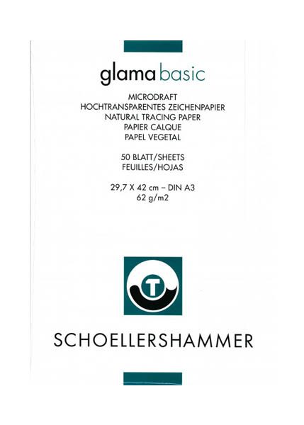 ΜΠΛΟΚ SCHOELLER ΡΙΖΟΧΑΡΤΟ 29,7x42cm 62gr A3 50φ