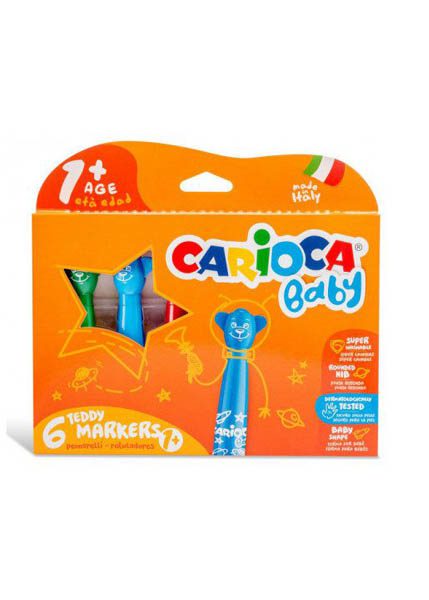 ΜΑΡΚΑΔΟΡΟΙ CARIOCA BABY 1+ 6TEM.