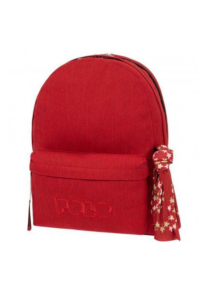 ΣΑΚΙΔΙΟ ΠΛΑΤΗΣ DOUBLE SCARF ΚΟΚΚΙΝΟ 9012353101