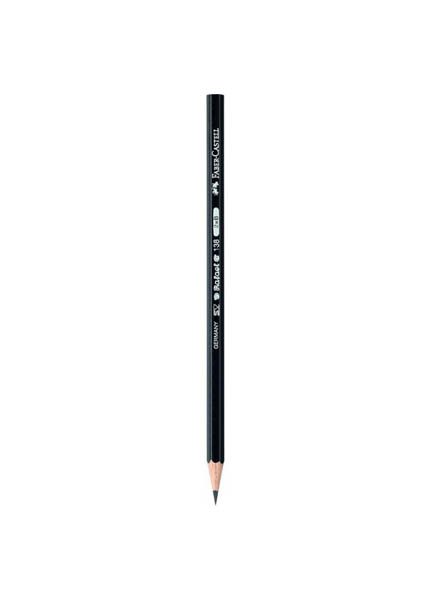 ΜΟΛΥΒΙ AWF 138 2B ΜΑΥΡO ΞΥΛΙΝΟ FABER CASTELL