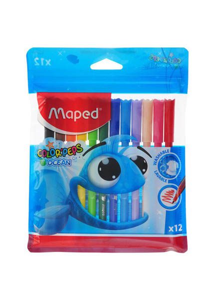 ΜΑΡΚΑΔΟΡΟΙ MAPED COLORPEPS OCEAN 12TEM.