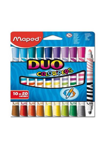 MAPED ΜΑΡΚΑΔΟΡΟΙ COLOR PEP'S DUO 20 ΧΡΩΜΑΤΑ