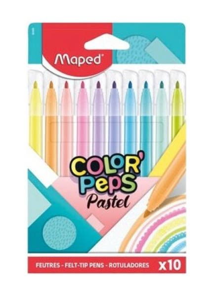 MAPED ΜΑΡΚΑΔΟΡΟΙ ΠΑΣΤΕΛ 10 ΤΕΜΑΧΙΑ