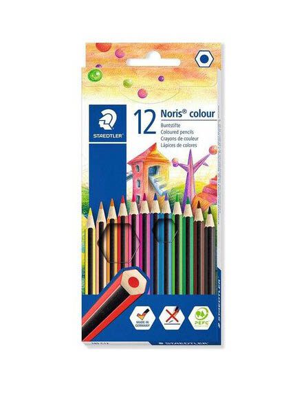 ΞΥΛΟΜΠΟΓΙΕΣ STAEDTLER NORIS 12ΤΕΜ. ΜΕ ΔΩΡΟ ΜΟΛΥΒΙ ΚΑΙ ΓΟΜΑ