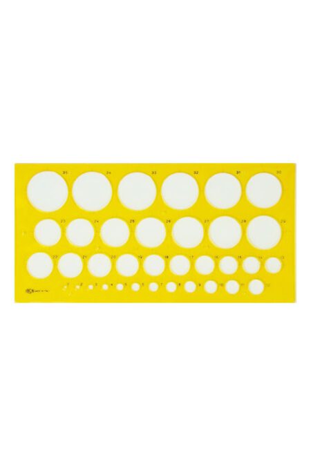 ΣΤΕΝΣΙΛ 35 ΚΥΚΛΩΝ ILCA 73500