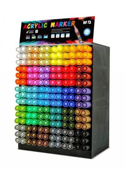 ΑΚΡΥΛΙΚΟΣ ΜΑΡΚΑΔΟΡΟΣ M&G 2mm