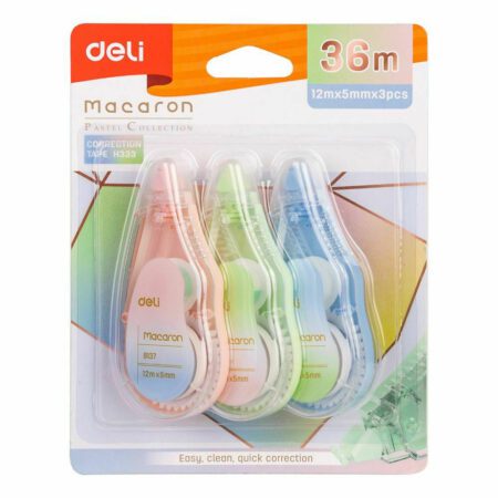 ΔΙΟΡΘΩΤΙΚΗ ΤΑΙΝΙΑ BLISTER DELI MACARON 12mx5mmx3TEM 36m