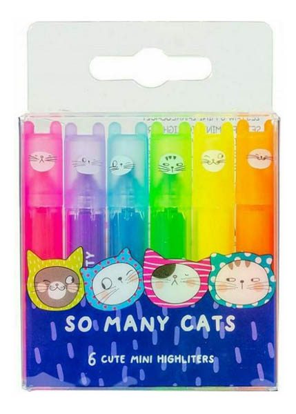 ΜΑΡΚΑΔΟΡΟΙ ΥΠΟΓΡΑΜΜΙΣΗΣ M&G SO MANY CATS MINI 6TEM.