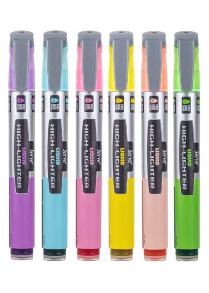 ΜΑΡΚΑΔΟΡΟΣ ΥΠΟΓΡΑΜΜΙΣΗΣ SERVE LIQUID PASTEL