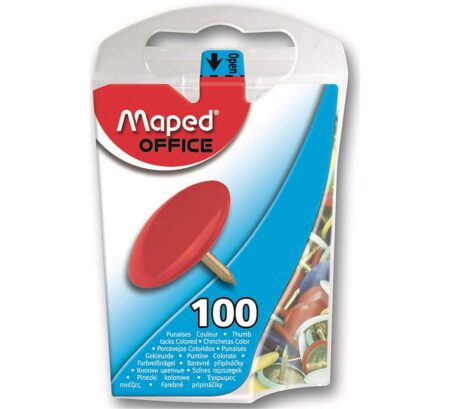 ΠΙΝΕΖΕΣ MAPED ΧΡΩΜΑΤΙΣΤΕΣ 100ΤΕΜ.