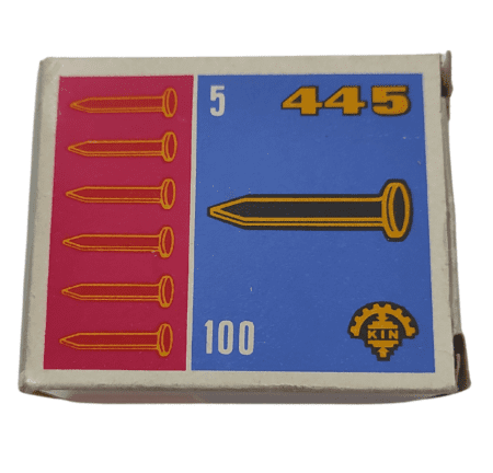 ΣΥΝΔΕΤΗΡΕΣ ΔΥΣΚΕΛΕΙΣ KIN (ΔΙΠΛΟΚΑΡΦΑ) No 5 (30mm) 100TEM.