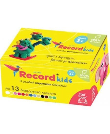 ΠΛΑΣΤΕΛΙΝΗ RECORD KIDS  13 ΧΡΩΜΑΤΑ