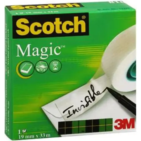 ΣΕΛΟΤΕΪΠ 3Μ SCOTCH 810 MAGIC ΔΙΑΦΑΝO INVISIBLE 19mmx33m