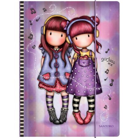 ΝΤΟΣΙΕ ΛΑΣΤΙΧΟ Α4 SANTORO GORJUSS THE DUET 812GJ11