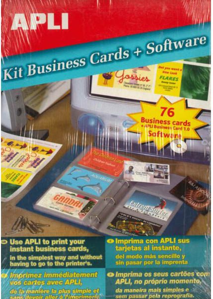 APLI KIT ΓΙΑ ΕΠΑΓΓΕΛΜΑΤΙΚΕΣ ΚΑΡΤΕΣ 76TEM. ΚΑΙ SOFTWARE