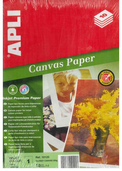 APLI ΦΩΤΟΓΡΑΦΙΚΟ ΧΑΡΤΙ ΚΑΜΒΑ ΜΑΤ 175gr A4 10Φ.