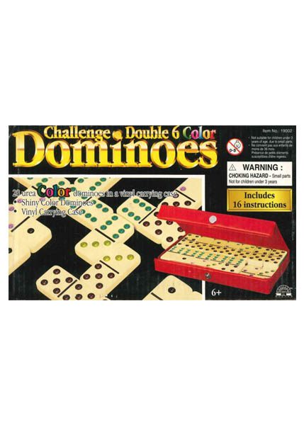 ΝΤΟΜΙΝΟ 6 ΧΡΩΜΑΤΩΝ