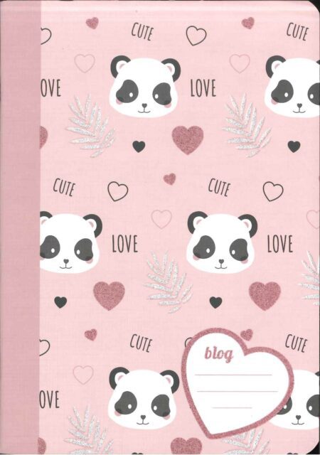 ΤΕΤΡΑΔΙΟ ΚΑΡΦΙΤΣΑ  Α5 48Φ. 90gr CUTE PANDA