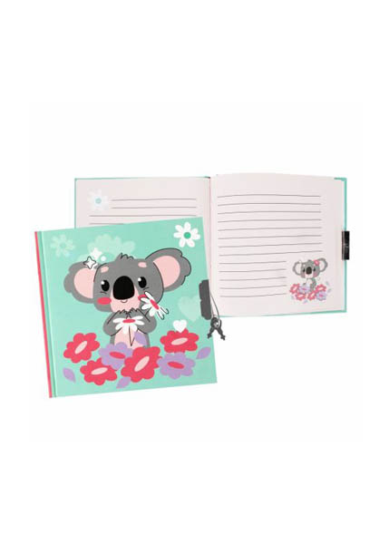 ΗΜΕΡΟΛΟΓΙΟ ΜΕ ΚΛΕΙΔΑΡΙΑ ΜΕ ΣΧΕΔΙΟ ΚΟΑΛΑ 13,5x13,5cm