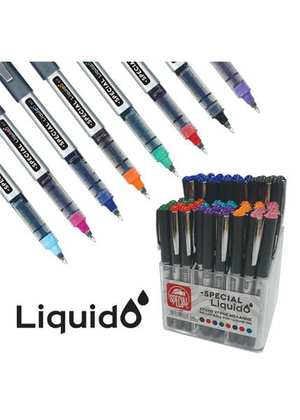ΣΤΥΛΟ ΥΓΡΗΣ ΜΕΛΑΝΗΣ SPECIAL LIQUID 0,7mm