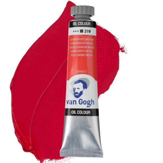 ΧΡΩΜΑ ΛΑΔΙΟΥ TALENS VAN GOGH 310 CADMIUM RED AZO 20ml