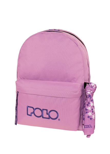 ΣΑΚΙΔΙΟ POLO ORIGINAL DOUBLE SCARF LILAC 901235-4649