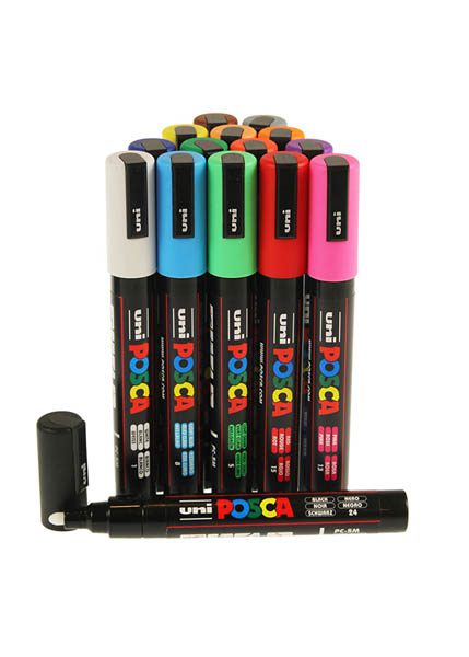 ΜΑΡΚΑΔΟΡΟΙ UNI POSCA PC-5M MEDIUM