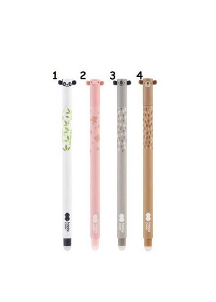 ΣΤΥΛΟ GEL ERASABLE HAPPY COLOR ANIMALS 0,5mm ΜΠΛΕ
