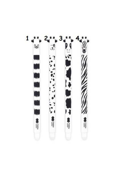 ΣΤΥΛΟ GEL ERASABLE HAPPY COLOR BLACK AND WHITE 0,5mm ΜΠΛΕ