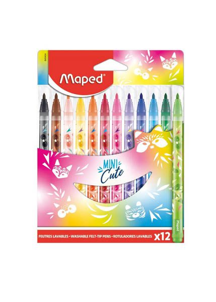 ΜΑΡΚΑΔΟΡΟΙ MAPED MINI CUTE 12TEM.