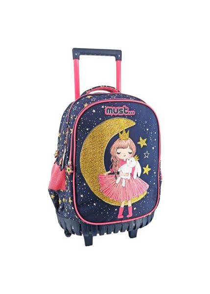 ΣΑΚΙΔΙΟ TROLLEY MUST GIRL MOON 3 ΘΗΚΕΣ