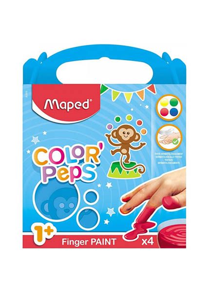 ΔΑΧΤΥΛΟΜΠΟΓΙΕΣ 1+MAPED COLORPEPS  4ΧΡΩΜΑΤΑ 80gr