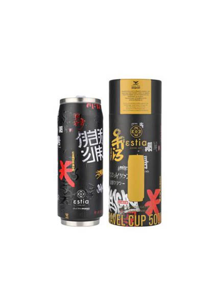 ΘΕΡΜΟΣ TRAVEL CUP SAVE THE AEGEAN 500ml TOKYO UNDERGROUND