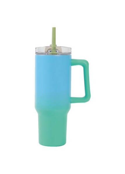 ΚΟΥΠΑ I DRINK ID0254 TRAVEL MUG 1200ML GREEN/BLUE