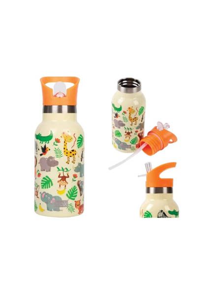 ΠΑΓΟΥΡΙ I DRINK ID0501 THERM BOTTLE 350ML ANIMALS