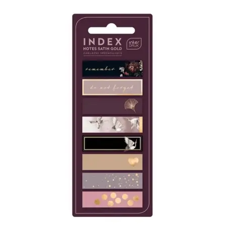 ΣΕΛΙΔΟΔΕΙΚΤΕΣ INTERDRUK SATIN GOLD 200TEM.