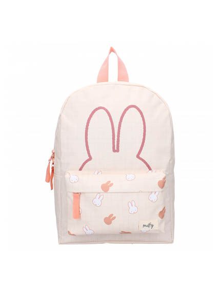 ΣΑΚΙΔΙΟ MIFFY REACH FOR THE STARS PEACH  33x23x9cm