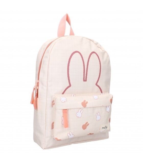 ΣΑΚΙΔΙΟ MIFFY REACH FOR THE STARS PEACH 33x23x9cm - Image 4