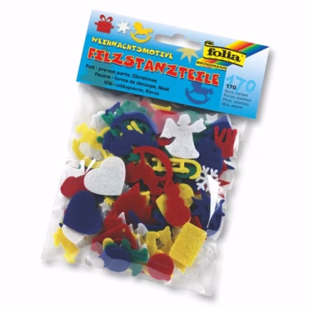 ΤΣΟΧΙΝΑ ΣΧΗΜΑΤΑ FOLIA ΧΡΙΣΤΟΥΓΕΝΝΩΝ ΑΣΟΡΤΙ ΣΕΤ 170τεμ.