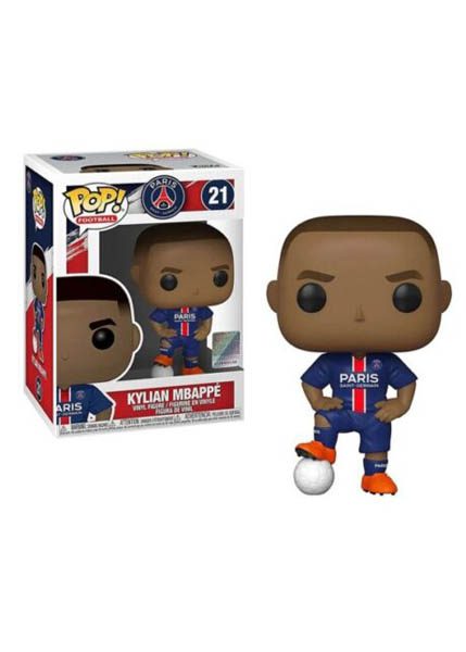 FUNKO POP! FOOTBALL: PSG - KYLIAN MBAPPE #21 VINYL FIGURE