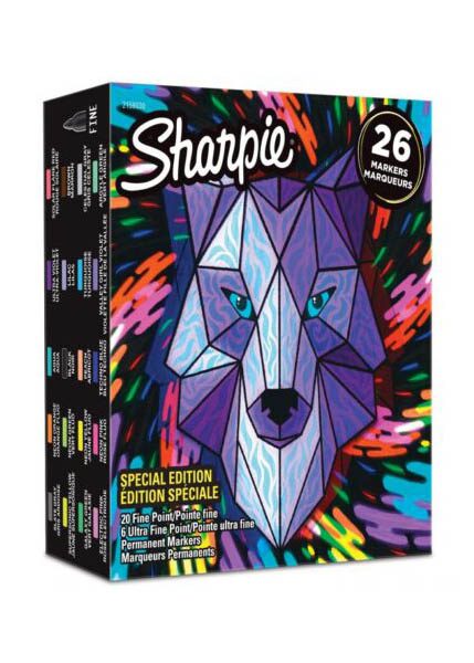 ΜΑΡΚΑΔΟΡΑΚΙΑ SHARPIE FINE ASS.BOX26 WOLF