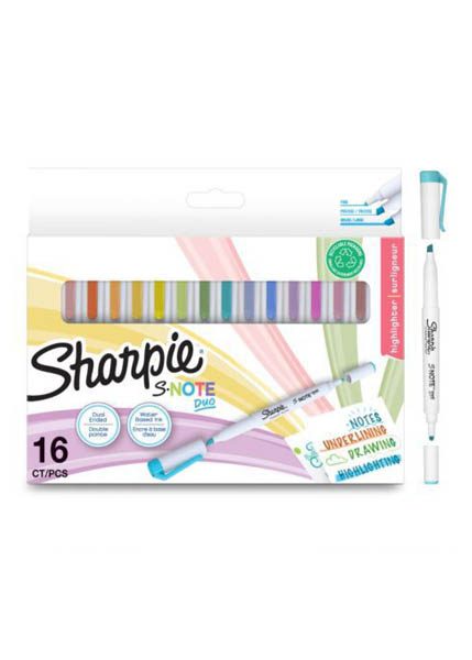 ΜΑΡΚΑΔΟΡΑΚΙΑ SHARPIE S-NOTE DUO TWIN TIP BLISTER 16TMX