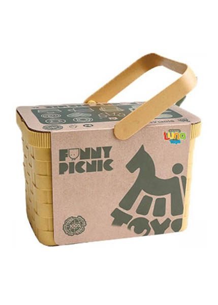 ΠΙΚΝΙΚ ΣΕΤ 27ΤΕΜ 24,5x17x15,5cm LUNA