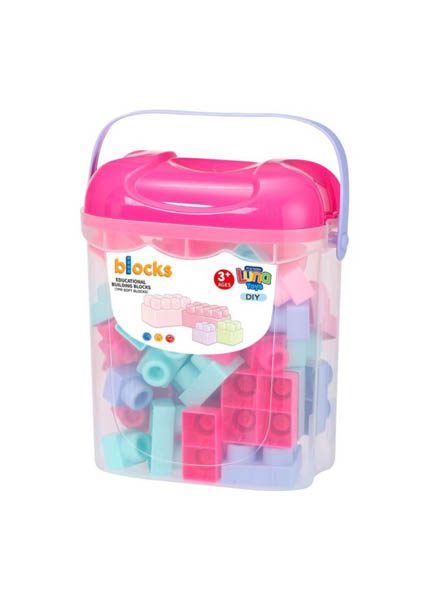 ΤΟΥΒΛΑΚΙΑ ΜΑΛΑΚΑ ΣΕ ΚΟΥΤΙ 40ΤΜΧ 21x13,5x26cm ΡΟΖ LUNA