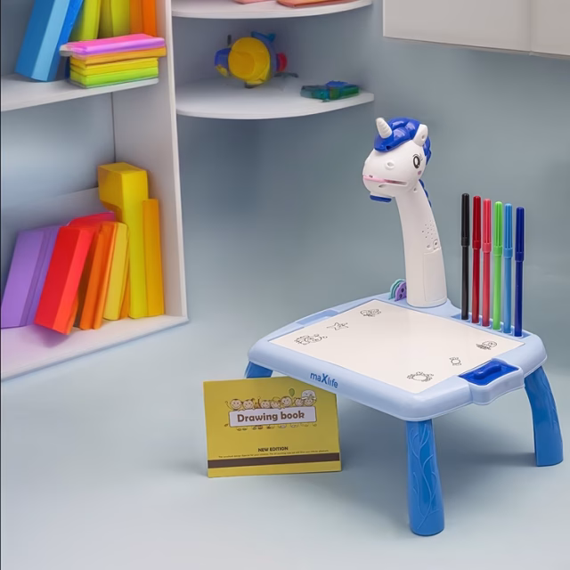 ΠΡΟΤΖΕΚΤΟΡΑΣ ΖΩΓΡΑΦΙΚΗΣ MAXLIFE DRAWING WITH TABLE MXDP-200 - Image 2