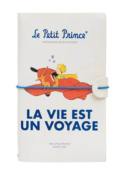 ΤΑΞΙΔΙΩΤΙΚΟ ΤΕΤΡΑΔΙΟ ΔΕΡΜΑΤΙΝΗ THE LITTLE PRINCE ADVENTURE 12x20cm