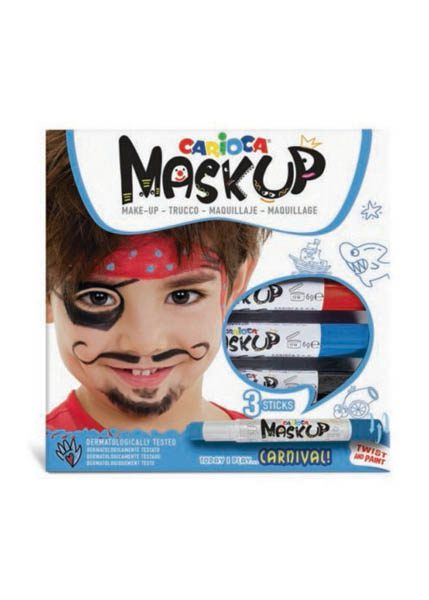 ΧΡΩΜΑΤΑ ΠΡΟΣΩΠΟΥ CARIOCA MASK UP/ 3 CARNIVAL 43050