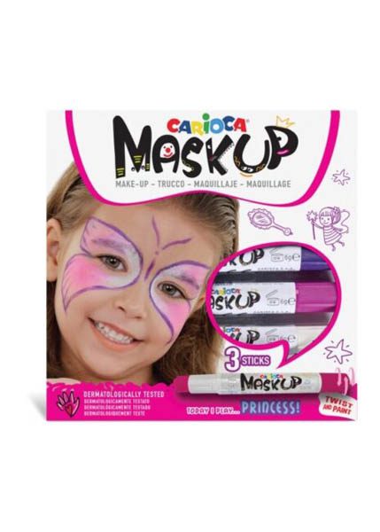 ΧΡΩΜΑΤΑ ΠΡΟΣΩΠΟΥ CARIOCA MASK UP/ 3 PRINCESS 43049