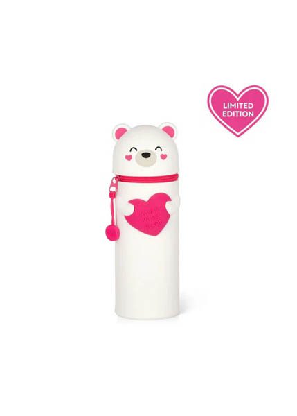 LEGAMI ΚΑΣΕΤΙΝΑ ΑΠΟ ΣΙΛΙΚΟΝΗ 2 ΣΕ 1 WHITE BEAR LIMITED EDITION