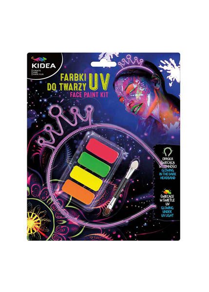 ΠΑΣΤΙΛΙΕΣ KIDEA 700415 ΠΡΟΣΩΠΟΥ GLOW IN THE DARK